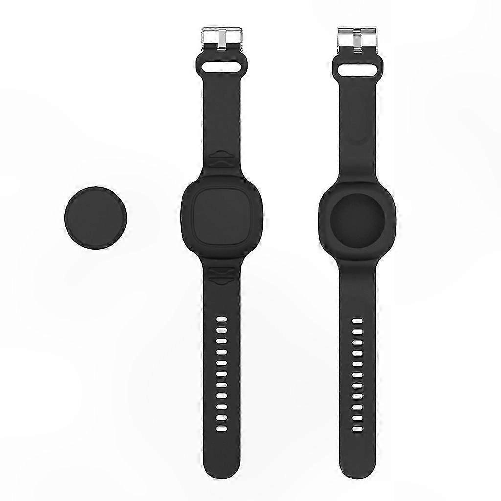 Soft Waterproof Wristband for Smart Trackers with Secure Holder and Anti-Loss Design