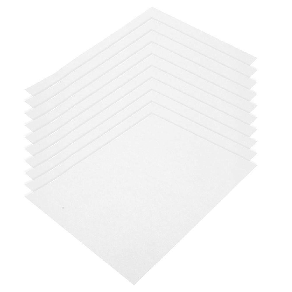 Embossed Flower Pressing Paper DIY Tool with 60Pcs White Sheets