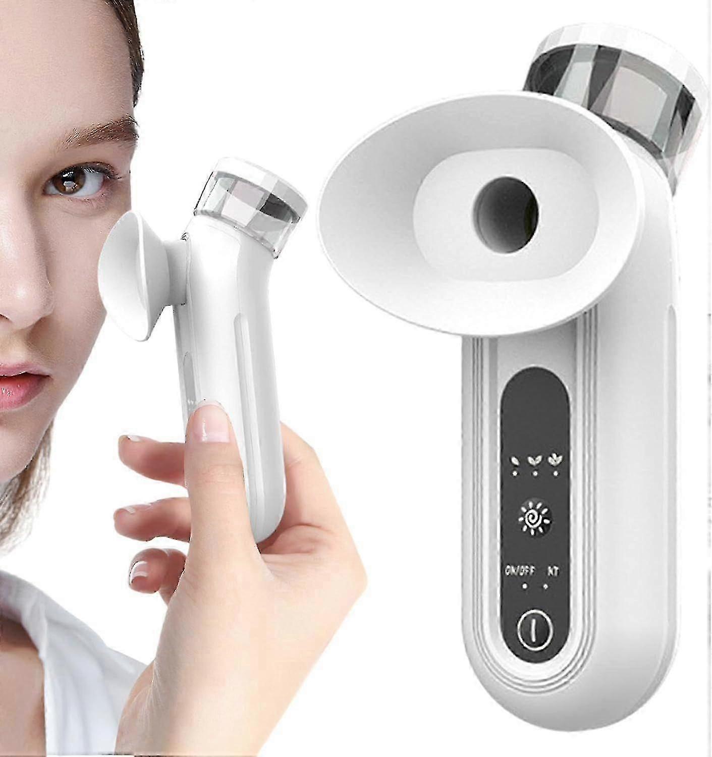 Rechargeable Portable Nano Eye Mist Steamer with Warm Compress for Dry Eyes