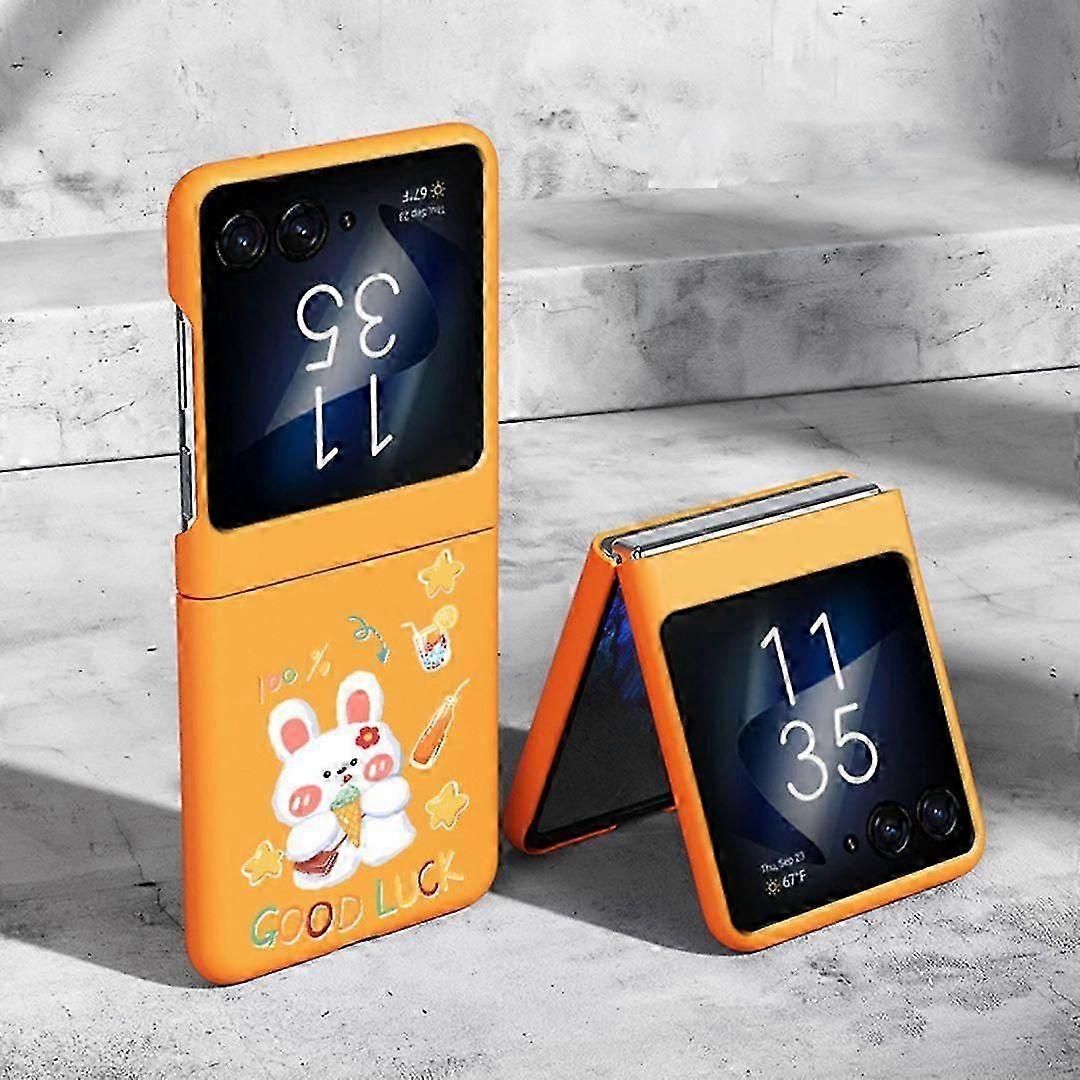 For Motorola Razr 40 Ultra Cute Cartoon Case, Slim Shockproof Protective Case For Motorola Razr+ Plus 2023, Cute Rabbit Case Razr 40 Ultra