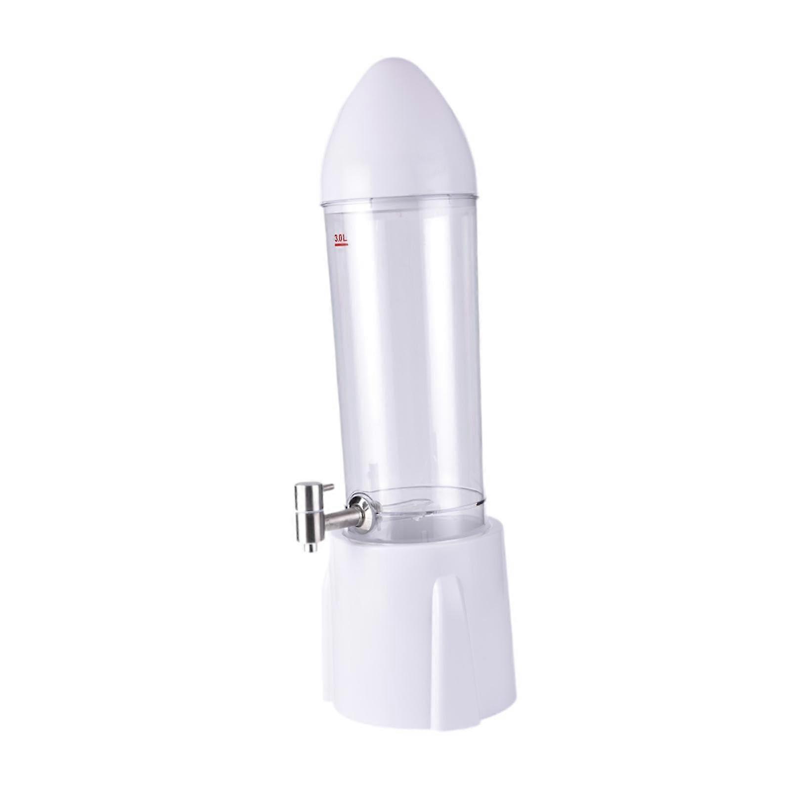 Commercial multipurpose beer tower with 3L capacity for bar, white