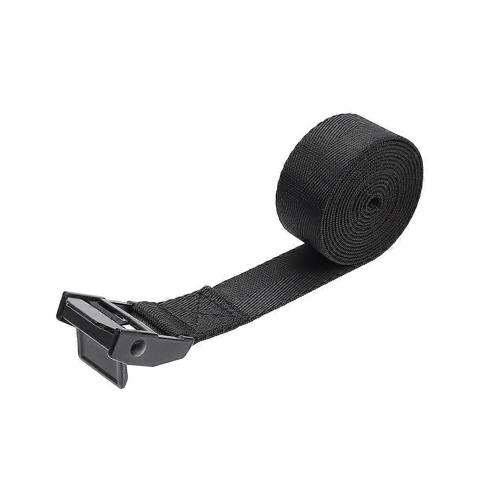 Adjustable Securing Strap Heavy Duty Tie Down For Boat Black 1Set