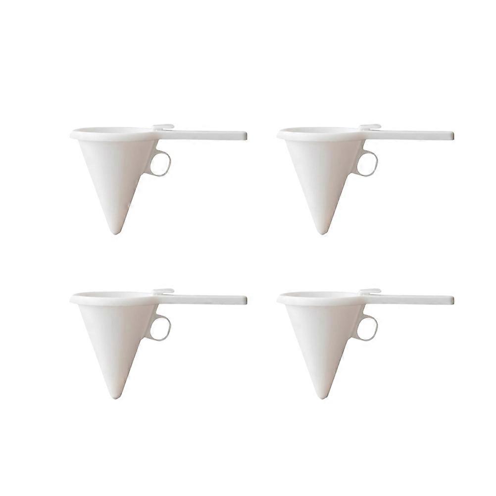 Handheld Baking Funnel Set   4PCS Icing Dispenser for Precise Cake Decorating & Batter Transfer   Kitchen Accessories for Bakery & Home Use