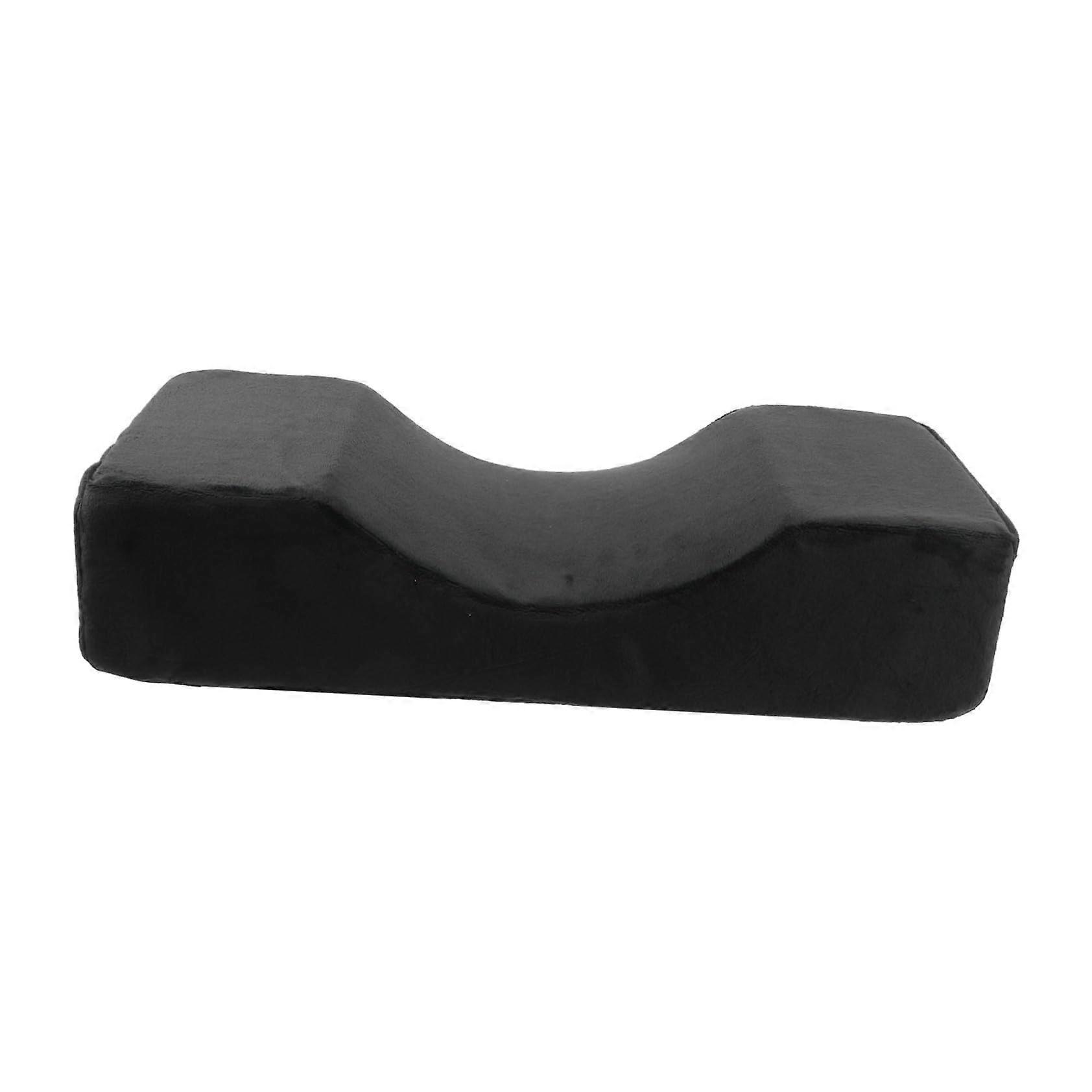 Salon Home Use Tool Extension Transplant Pillow Memory Foam Travel Pillow Eye Mask UShaped Pillow Eyelash Extension Pillow Black