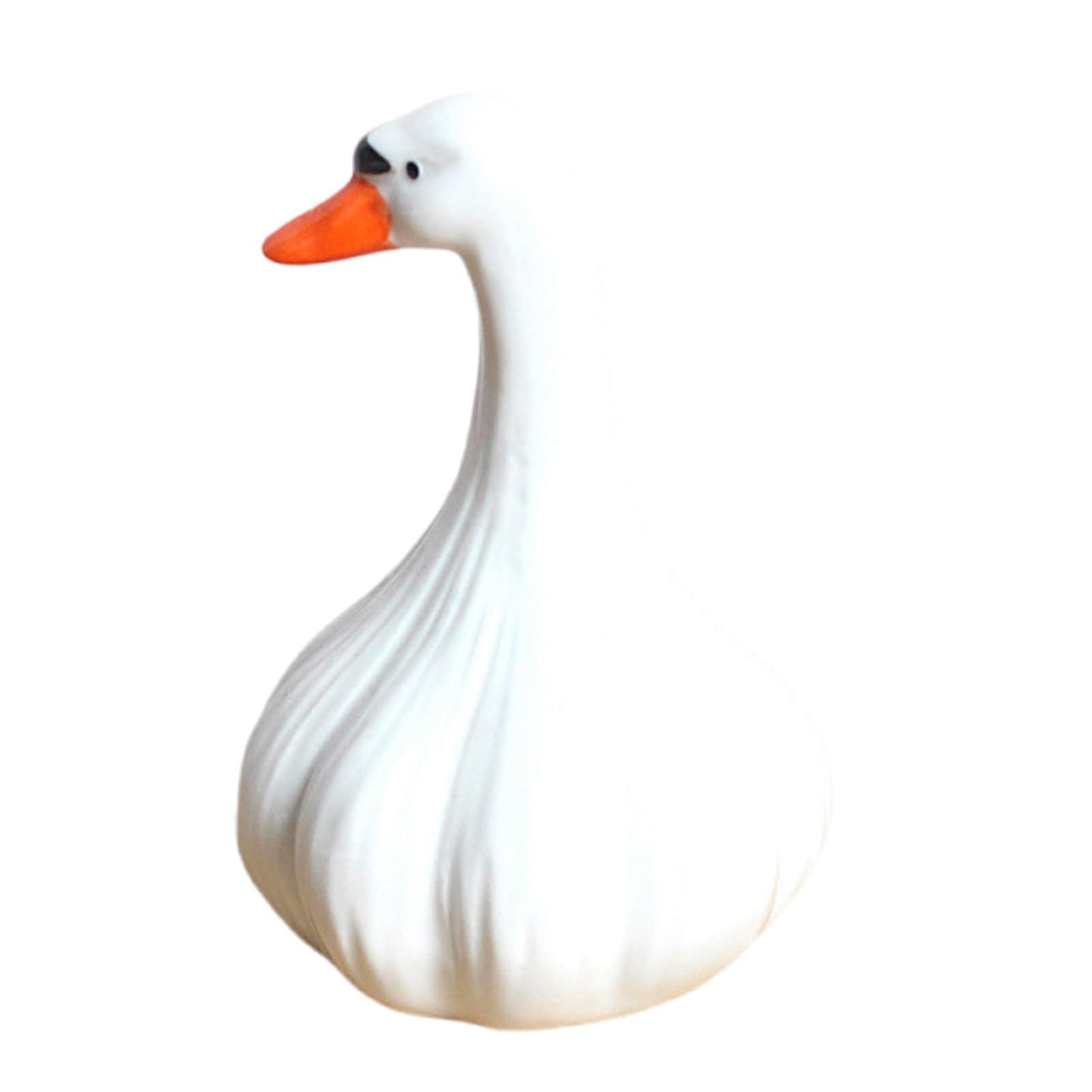Joy Duck Sculpture Ceramic Duck Figurine Home Decor Enhances Every Space with Touches of Serenity and Playfulness