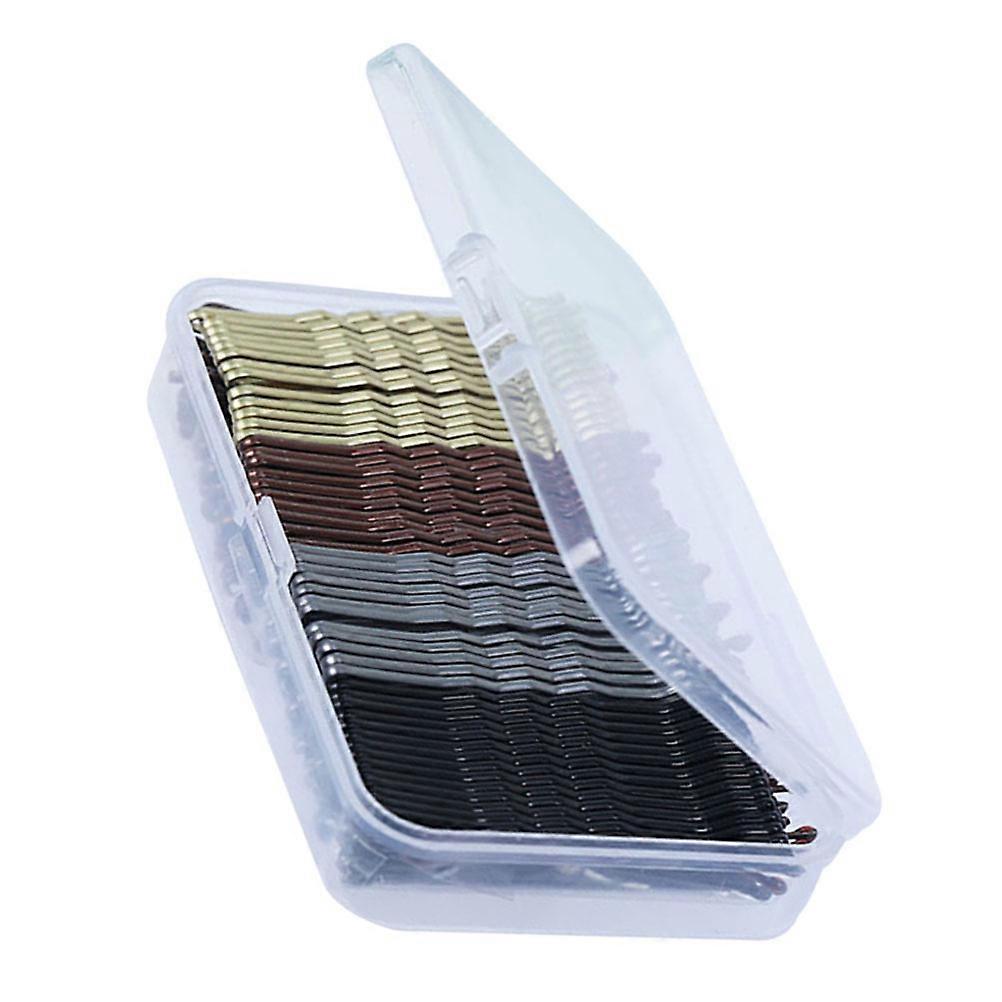 Practical Metal Hairpins for Decor Assorted Color Safe Durable Creative Design 1 Box