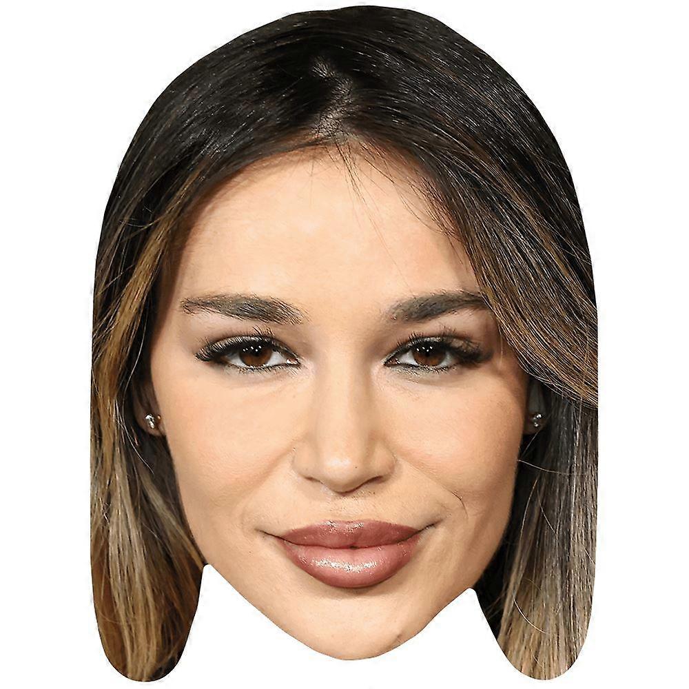 Nani Wells (Smile) Celebrity Mask, Flat Card Face