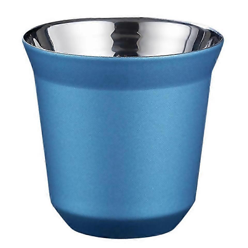 For 80ml Double Wall Stainless Steel Espresso Cup Insulationc