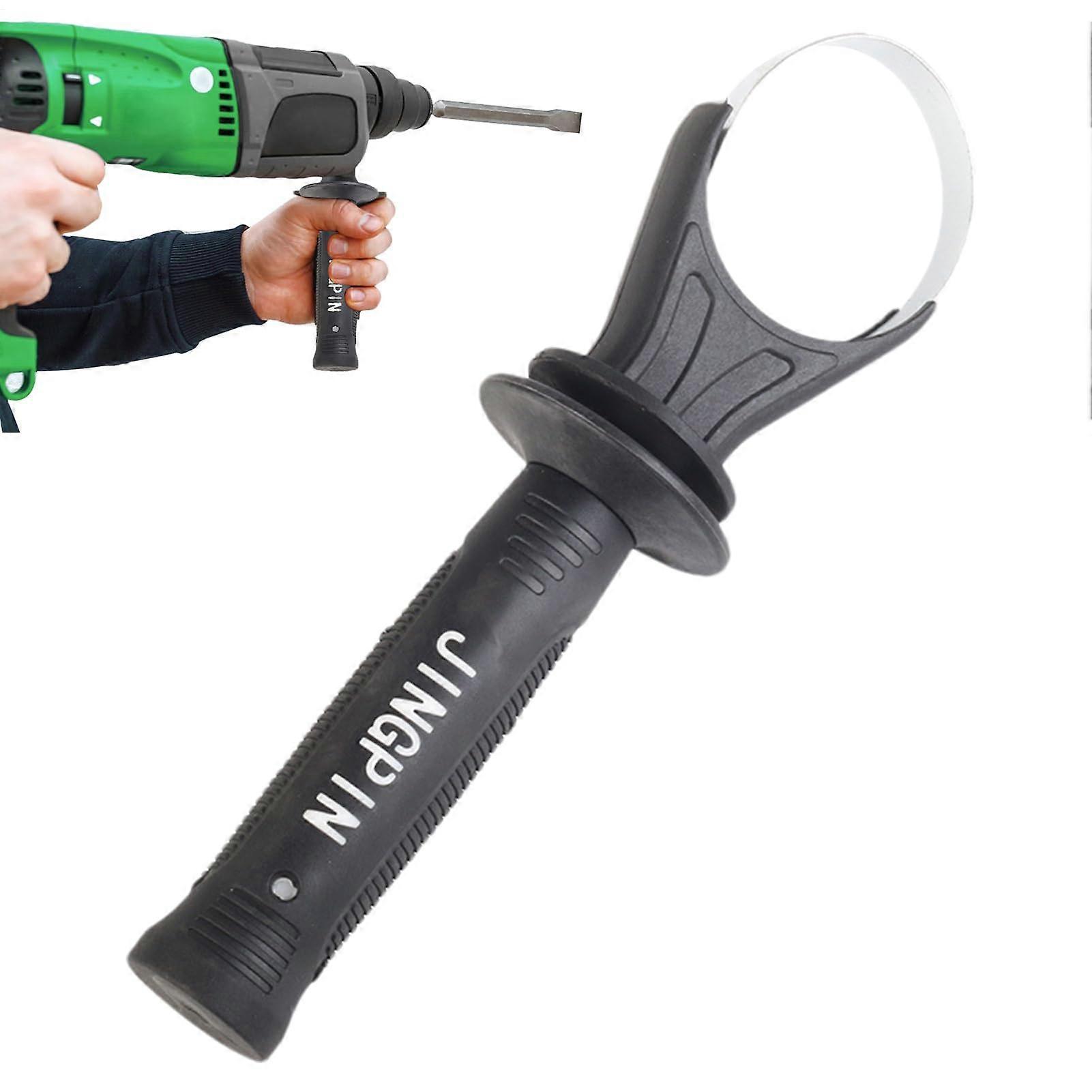 Hollow-sided Front Hammer Handle for Hammer Drill, Power Tool Accessories, Side Handle Attachment, Improved Control