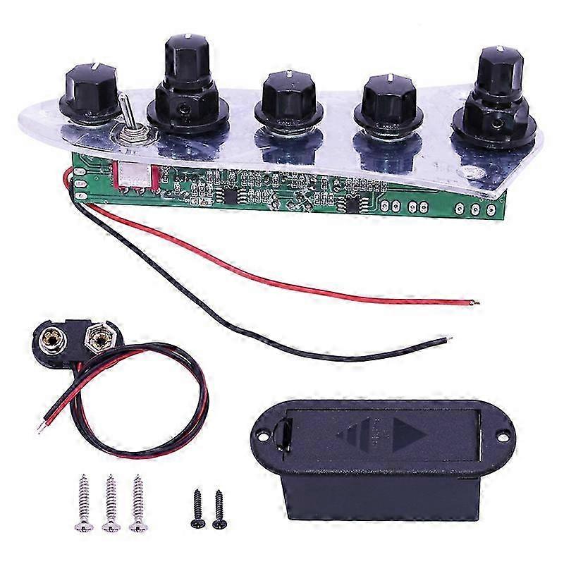 Loaded Control Plate for JB Bass 4 String and 5 String Jazz Guitar