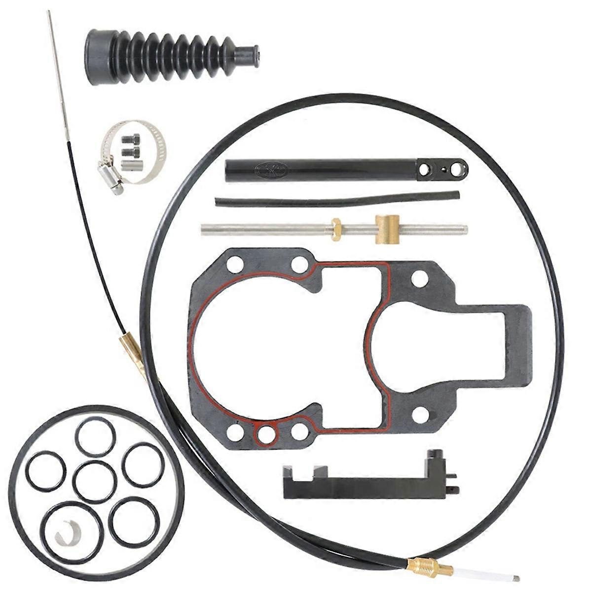 8M0176525 Shift Cable Bellows Kit /Shift Cable Set for Alpha One Generation I & Generation II From 1978
