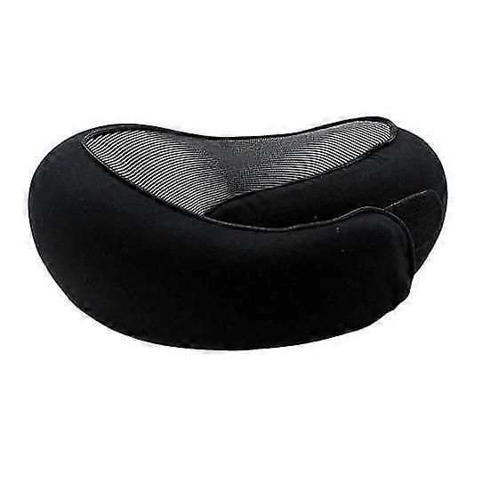 Memory Foam Travel Neck Pillow 360 Degree Support U-Shaped Airplane Pillow with Adjustable Fastener Tape Nap Pillow