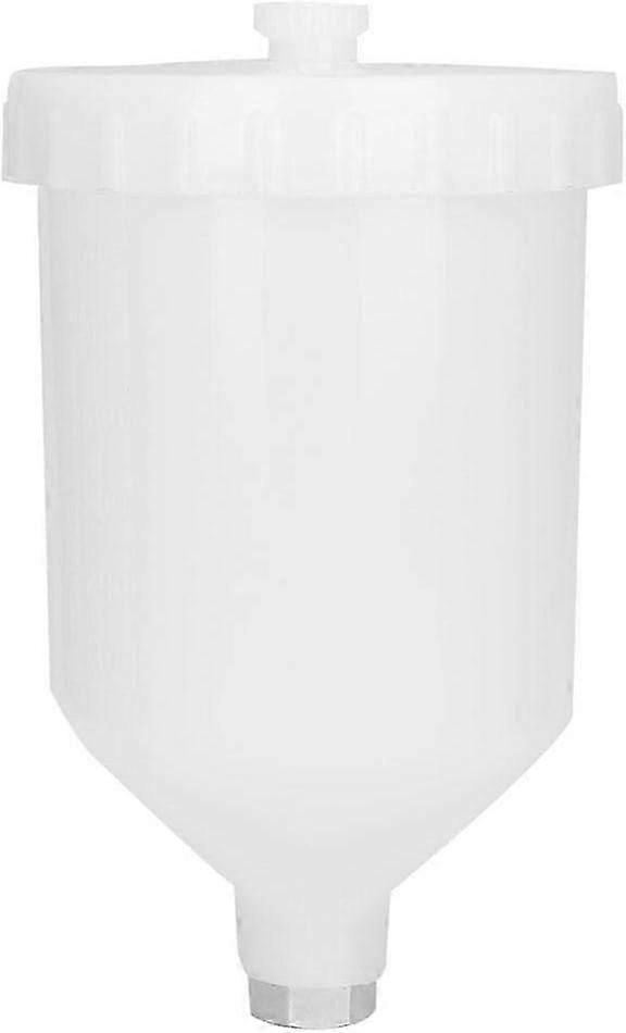 600ml Plastic Spray Paint Gun Cup with Stainless Steel Threaded Nozzle