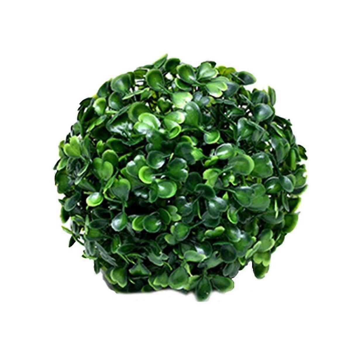 Greenery Balls Faux Boxwood Green Round Balls No Trimming Artificial Topiary Balls Table Decoration for Home Outdoor A