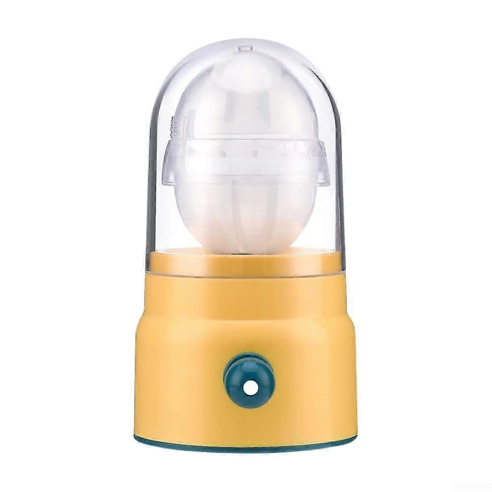 Portable For Egg Mixing Tool Manual Beater for Easy For Egg Yolk and White Homogenization (Yellow)