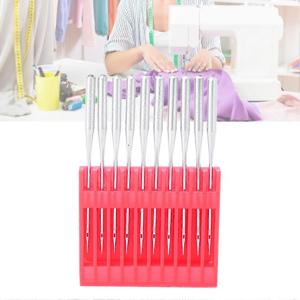 10 Pcs Metal Corrosion-Resistant Sewing Machine Needles 9/65