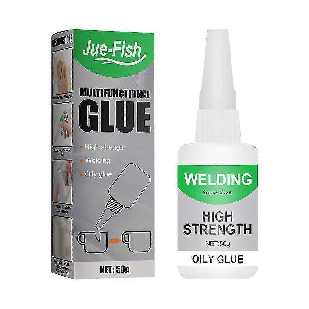 Welding High Strength Oily Glue - Universal Superglue Mighty Instant Glue for Resin Ceramic Metal Glass
