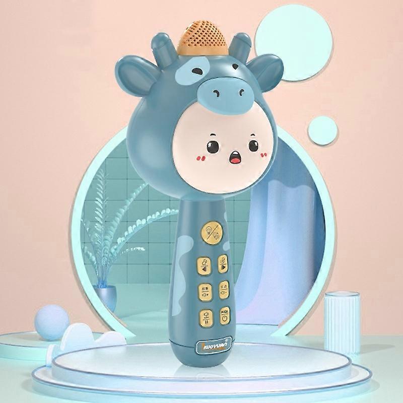 Wireless Singing Microphone, Colour: Upgraded Blue Upgraded Blue