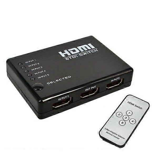 5 Ports 1080P HDMI Switch