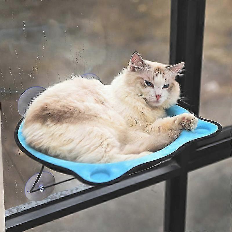 Cats Bed Cats Window Perch Window Seat Suction Cups Space Saving Hammock Pet Resting Seat Shelves