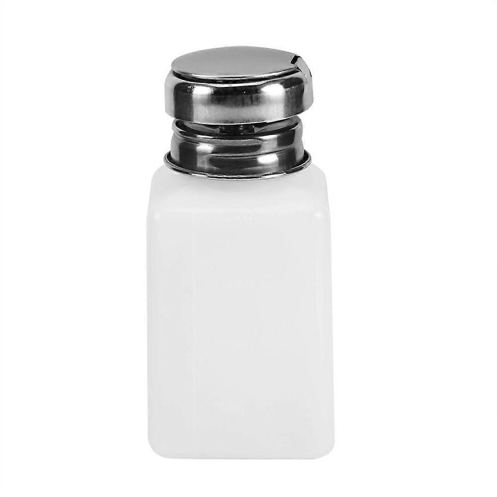 200ML Pump Dispenser Alcohol Polish Makeup Cleanser Liquid Remover Cleaner Empty Nail Bottle