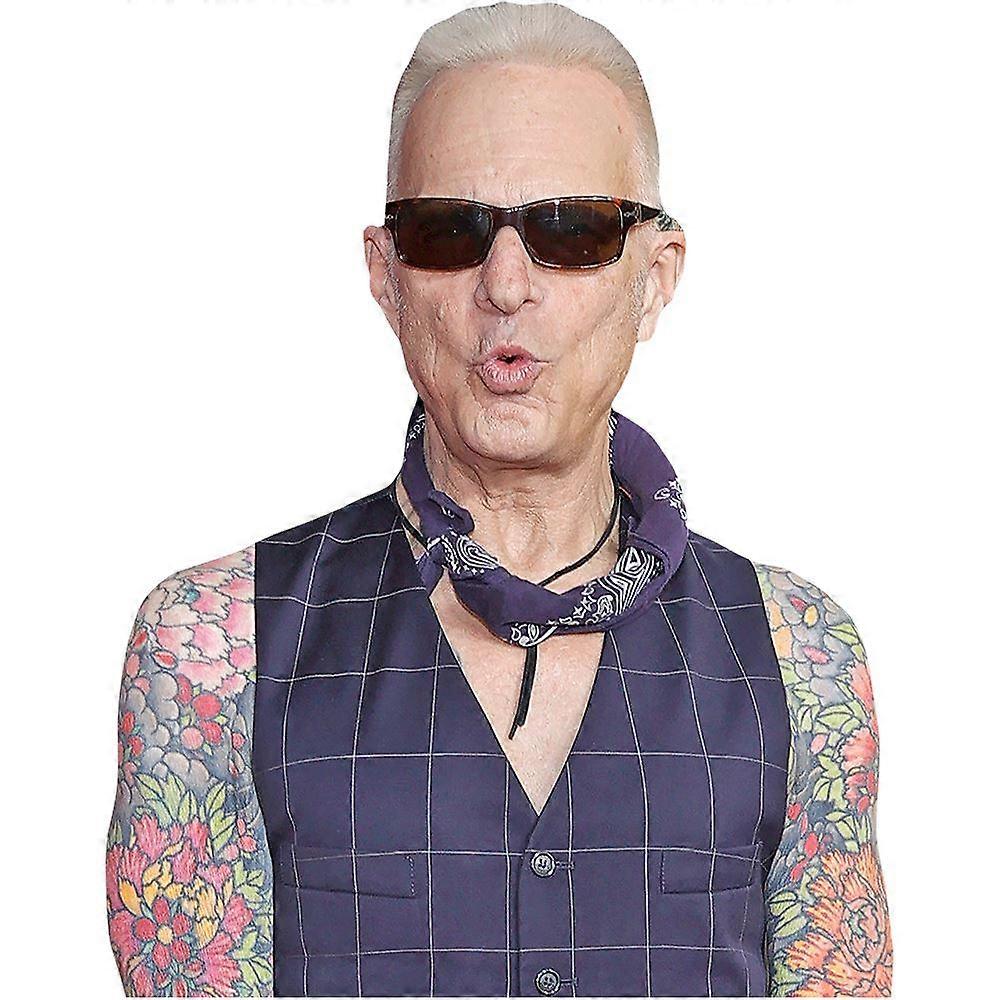 David Lee Roth (Tattoos) Half Body Buddy Cutout