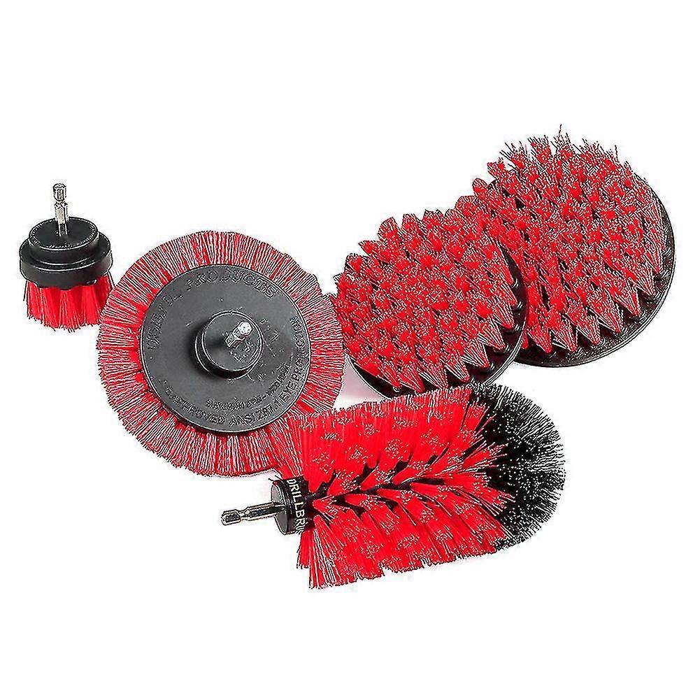 Nylon cleaning brush set, 5 different specifications, professional and practical