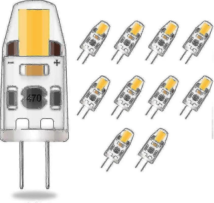 10 قطعة LED G4 لمبات كهربائية قابلة للتعتيم موفرة للطاقة بيضاء دافئة [JKW]