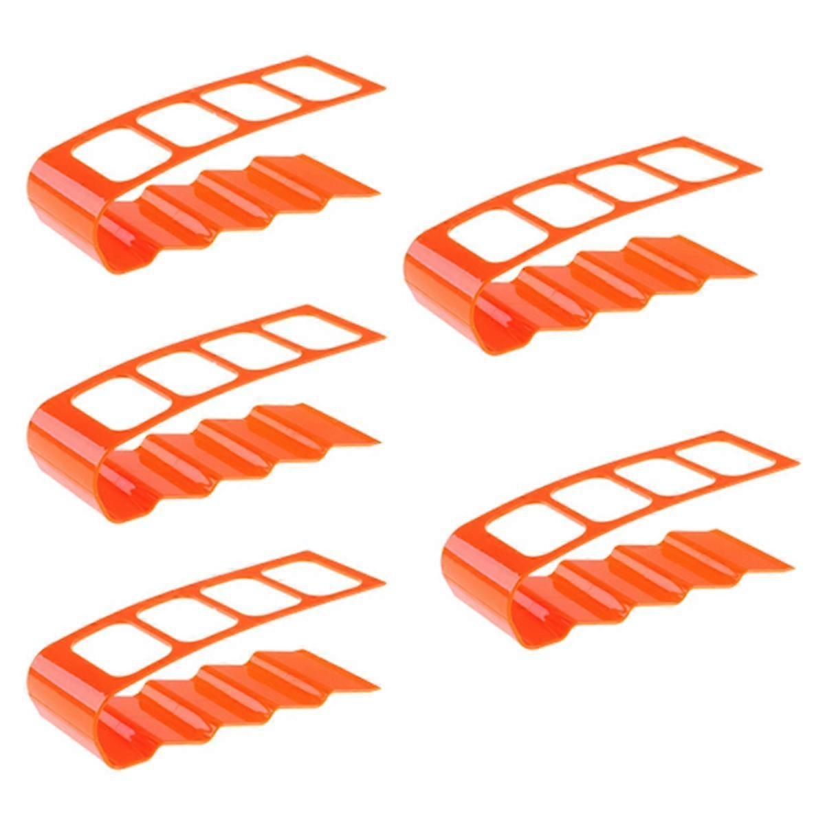 Storage Rack Desktop Stand Living Room Office Orange