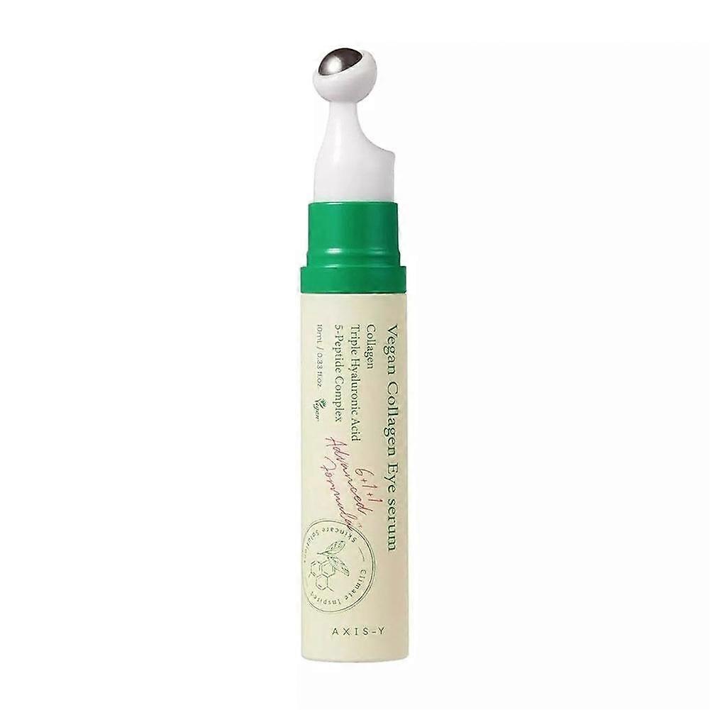 Cujmh Collagen Eye Serum 10ml, Hydrating Roller for Firming Skin, Dark Circles and Fine Lines Care