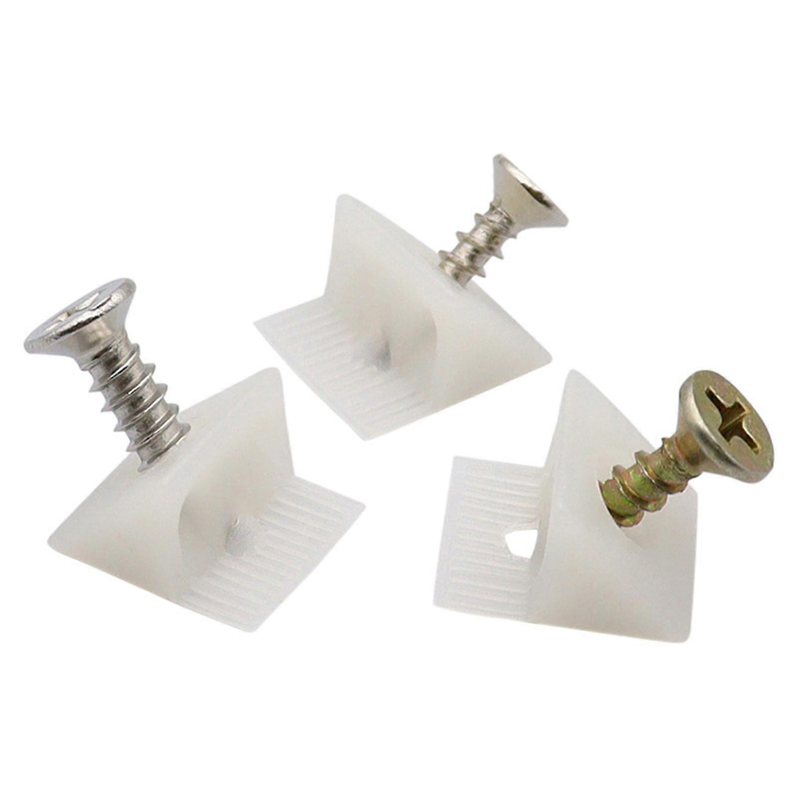 100pack/lot Install With Ease Premium Plastic Drawer Wedge For Sagging Drawer Bottoms Mending Wedges