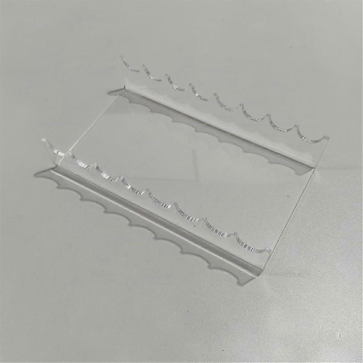 Acrylic Makeup Brush Organizer 8 Slots (CLEAR) 1Pack