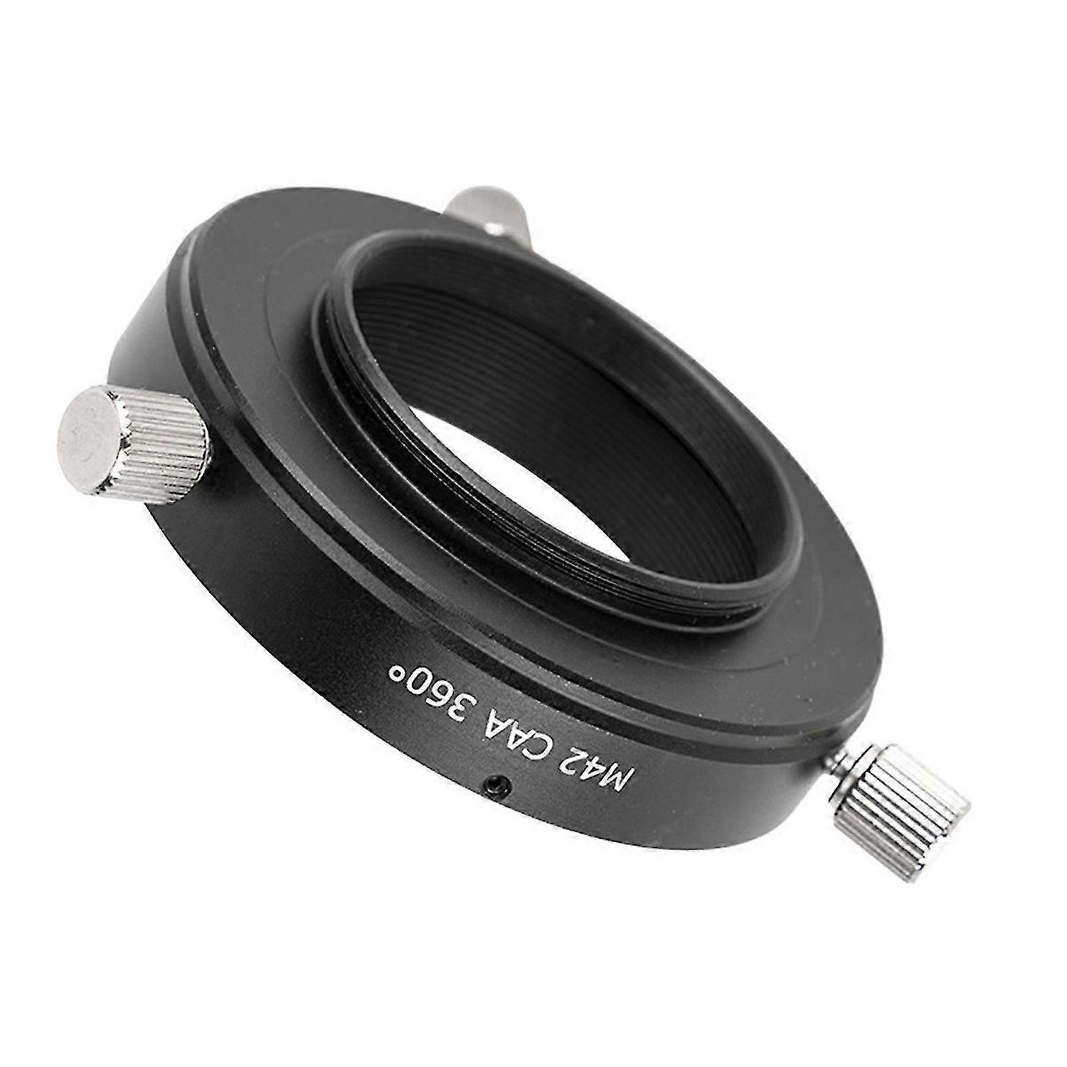Nouvelle mise à niveau M42 CAA Rotateur 360° pour caméra ou télescope
