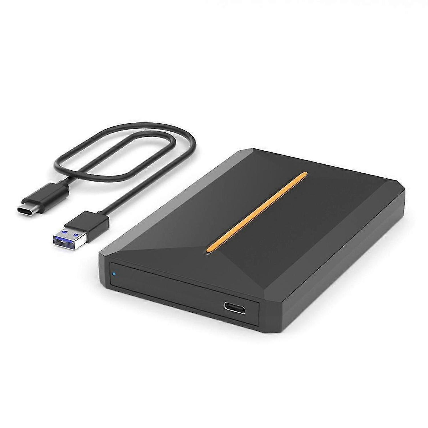 Mobile SSD/HDD Case USB 3.1 Solid State Drive Case External Game Hard Disk Case for //PS2/Switch for PC,B