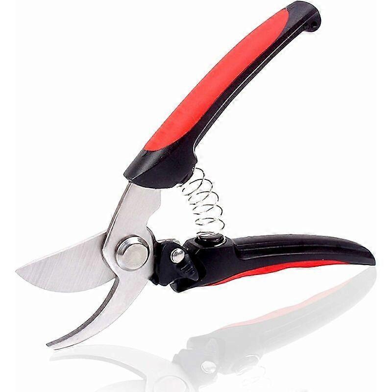 Professional pruning shears sharp stainless steel blade PP non-slip handle