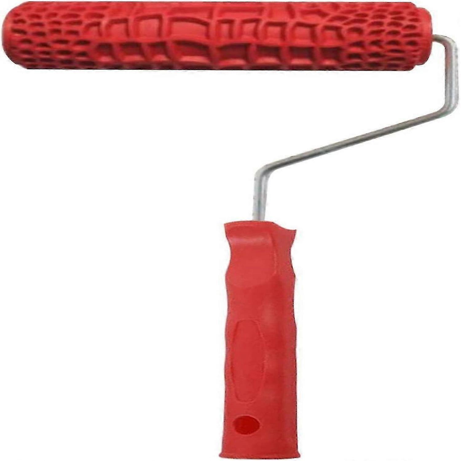 Geprägte Farbrolle für Wände 7" 3D Krokodilziegel Muster Prägewalze dekorative Kunstrolle