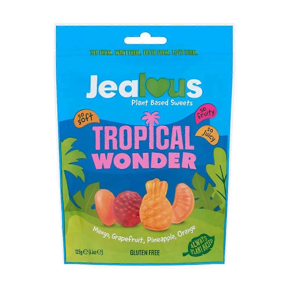 Jealous Sweets Tropical Wonder Plant Based Sweets 125g - 10 Pack