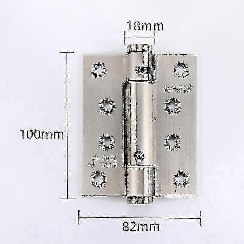 Self-closing Hidden Door Hinge with Spring Mechanism for Smooth Automatic Buffering and Damping Action