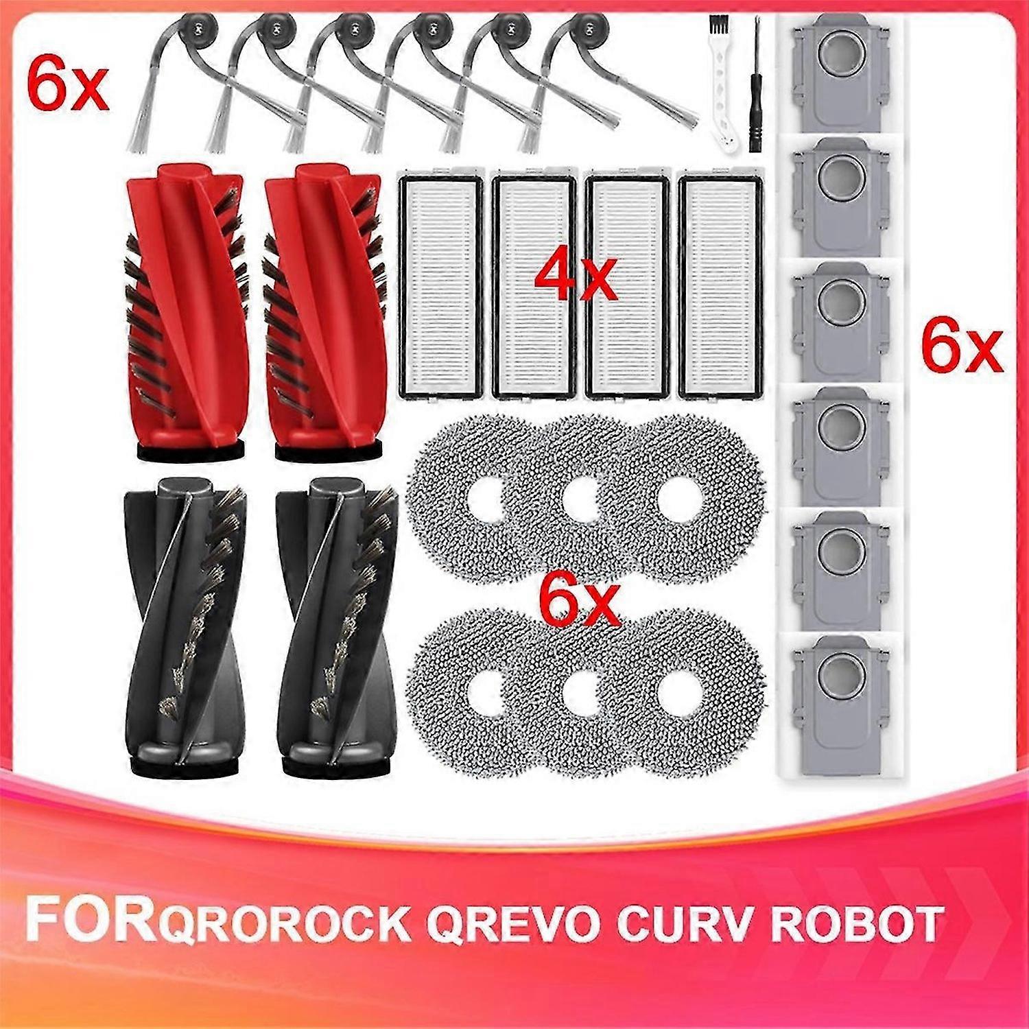Accessory Set for Qrevo Curv Robot Vacuum Cleaner