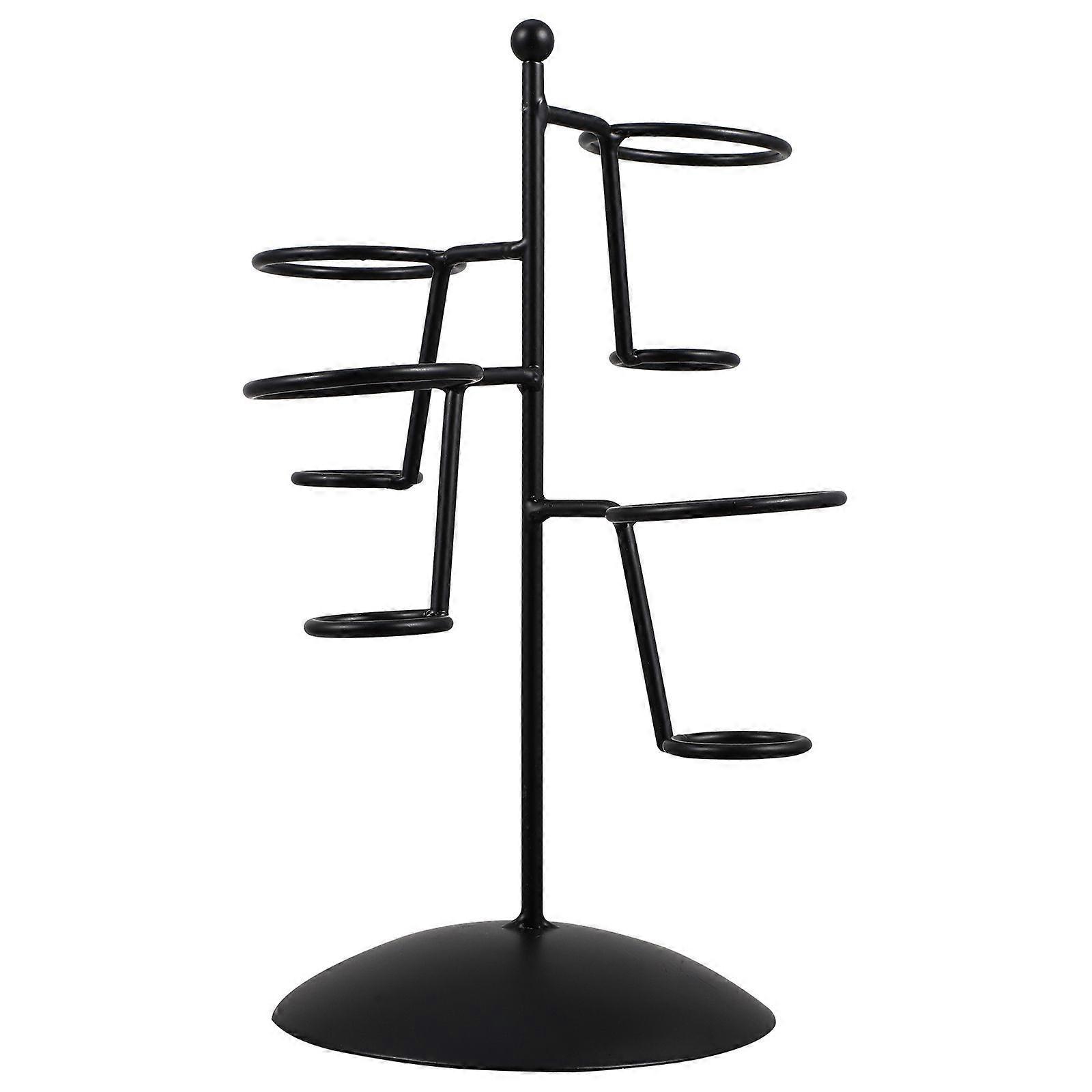 1pc Iron Art Ice Cream Holder Simple Iron Ice Cream Stand for Display Storage
