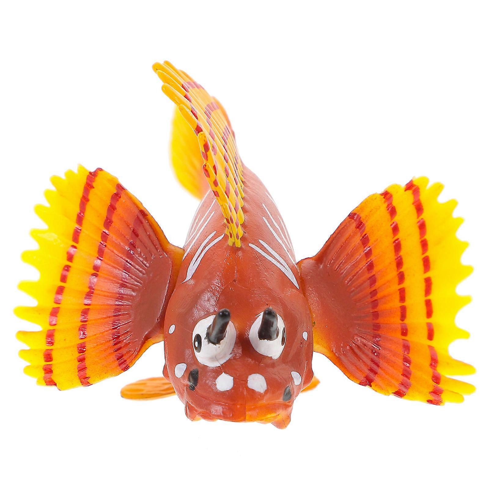 Fish Figure Simulation Animal Figurine for Educational Use 3Pcs