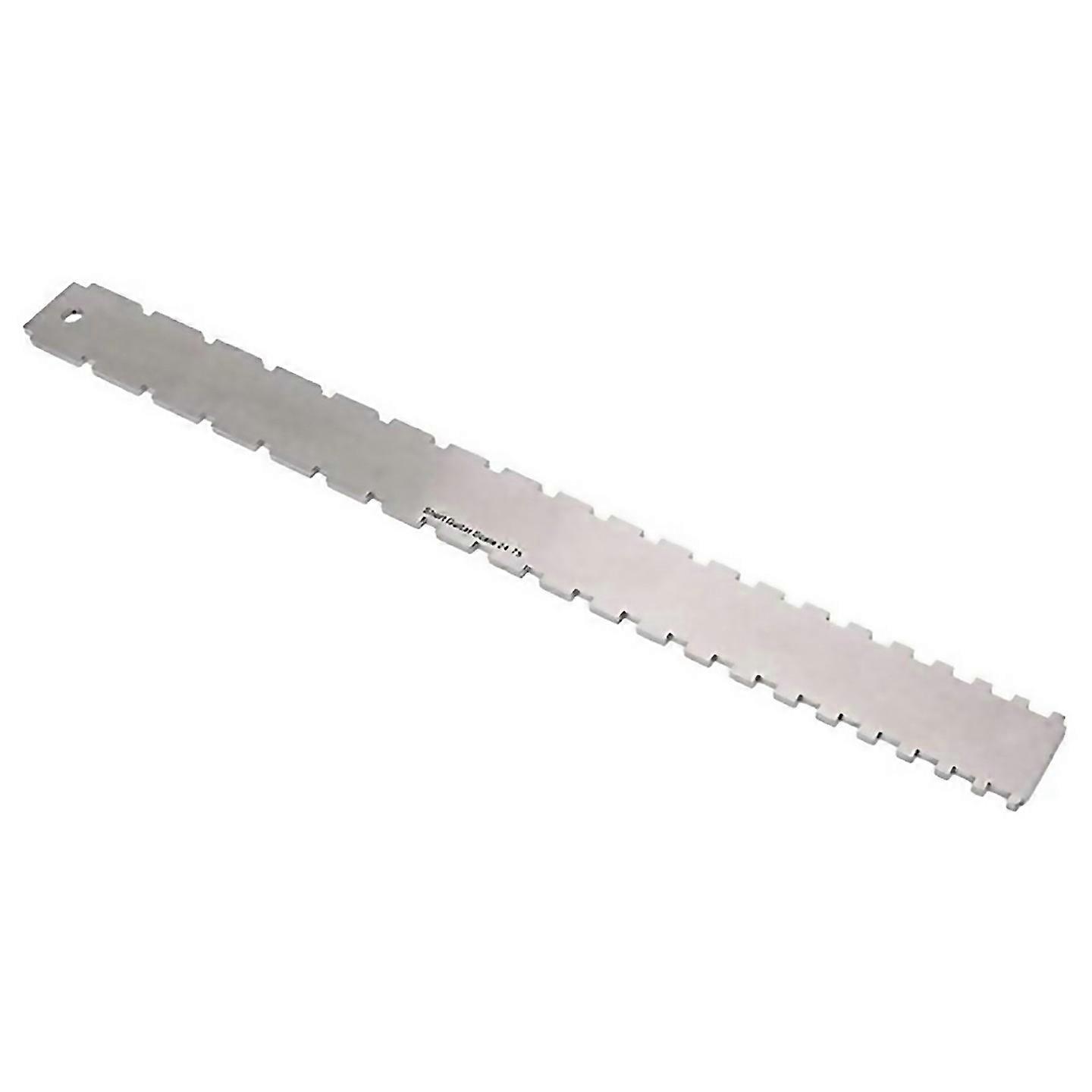For Guitar Bass Neck Notched Straight Edge Rocker String Action Ruler