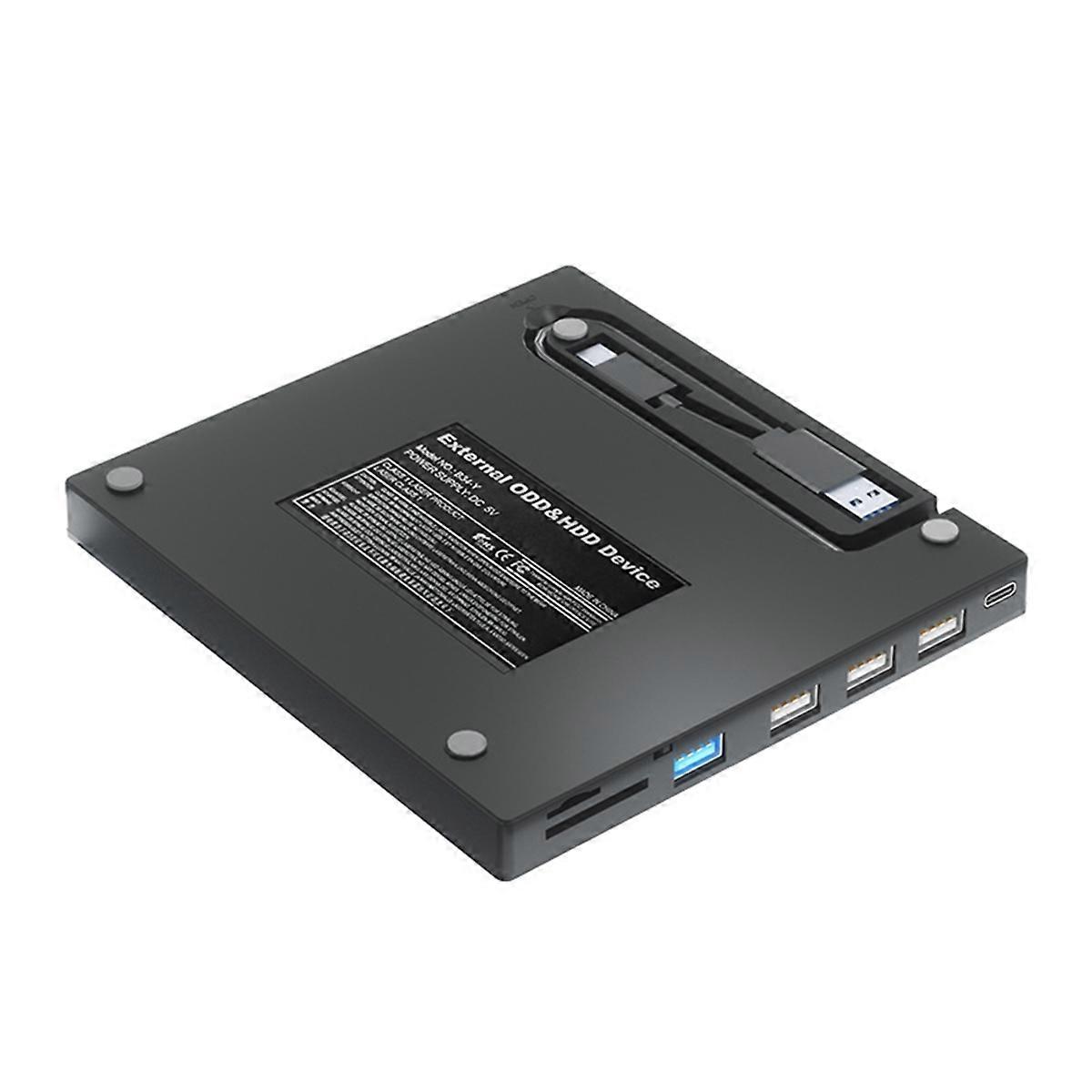 External CD DVD Drive USB3.0 Type C Optical Drive CD/DVD-RW