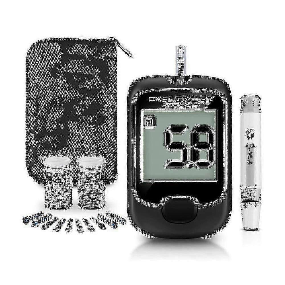 Bloedsuikermeter Bloedglucosemeter Diabetes Testkit Met Teststrips 50 stuks Bloedglucosemeter Diabete Bloedsuikertest