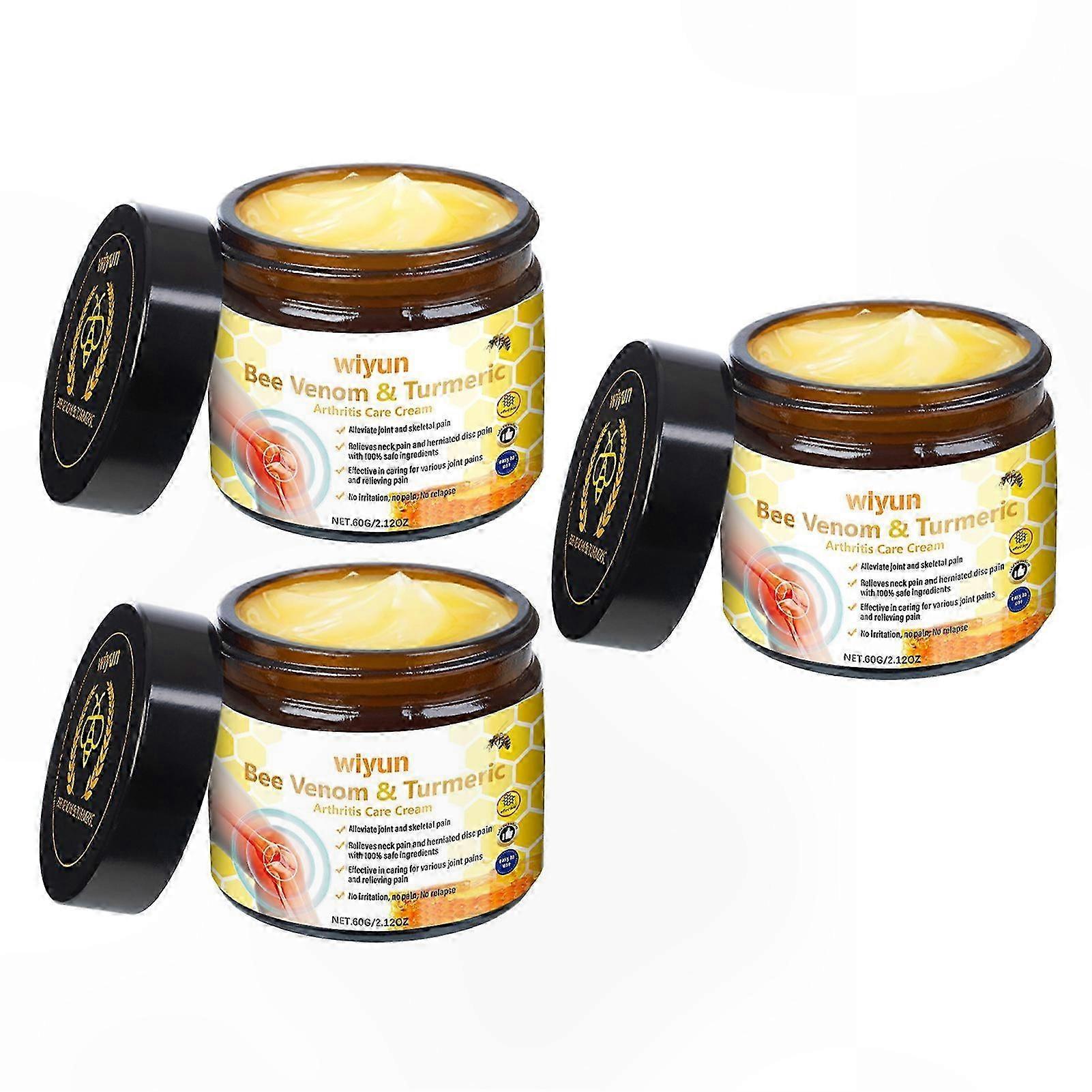 Turmeric Pain Relief Cream for Arthritis, Stiffness, and Massage Use at Home or On-The-Go