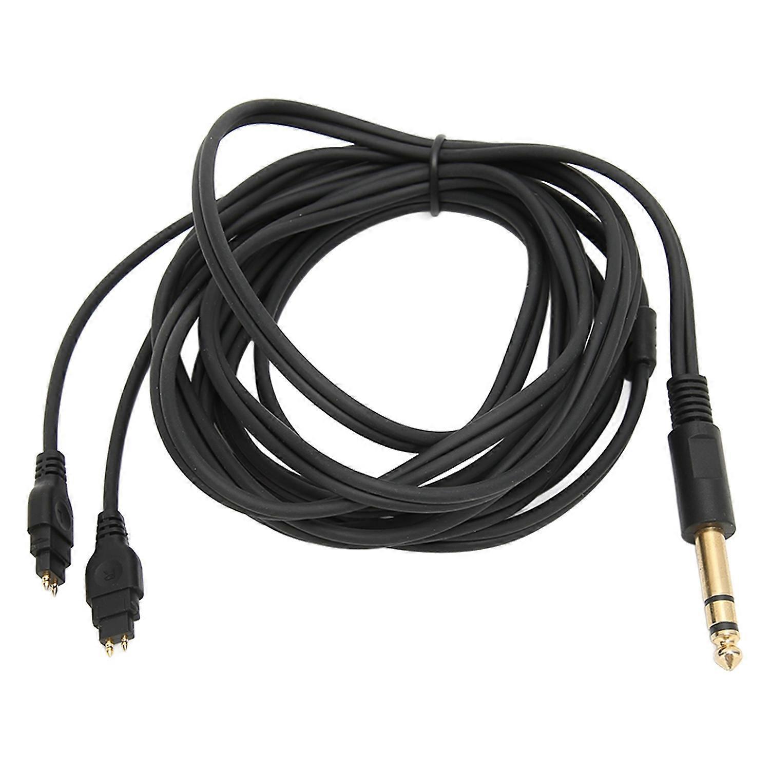 Feature:
1. Wide Compatibility: Replacement headphone cable compatible compatible for Sennheiser HD6