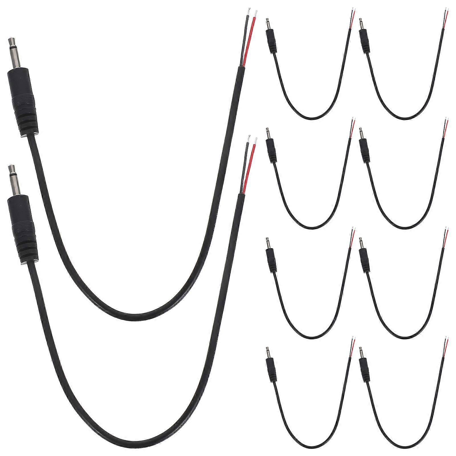 Mono 3.5mm Plug To Bare Wire Audio Cable Designed For Phone MP3 MP4 Gaming Device With Durable Quality 40Pcs