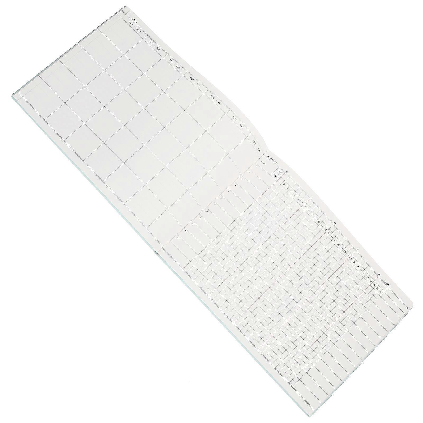 Rectangular Daily Agenda Mini Notepad For Office Use Ideal For Time Management 1Pack