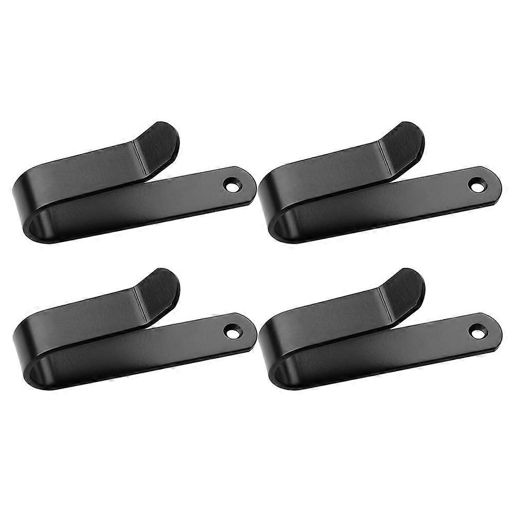 Skateboard Wall Mount Display for Storage 8Pcs Iron Black Hooks Organizer
