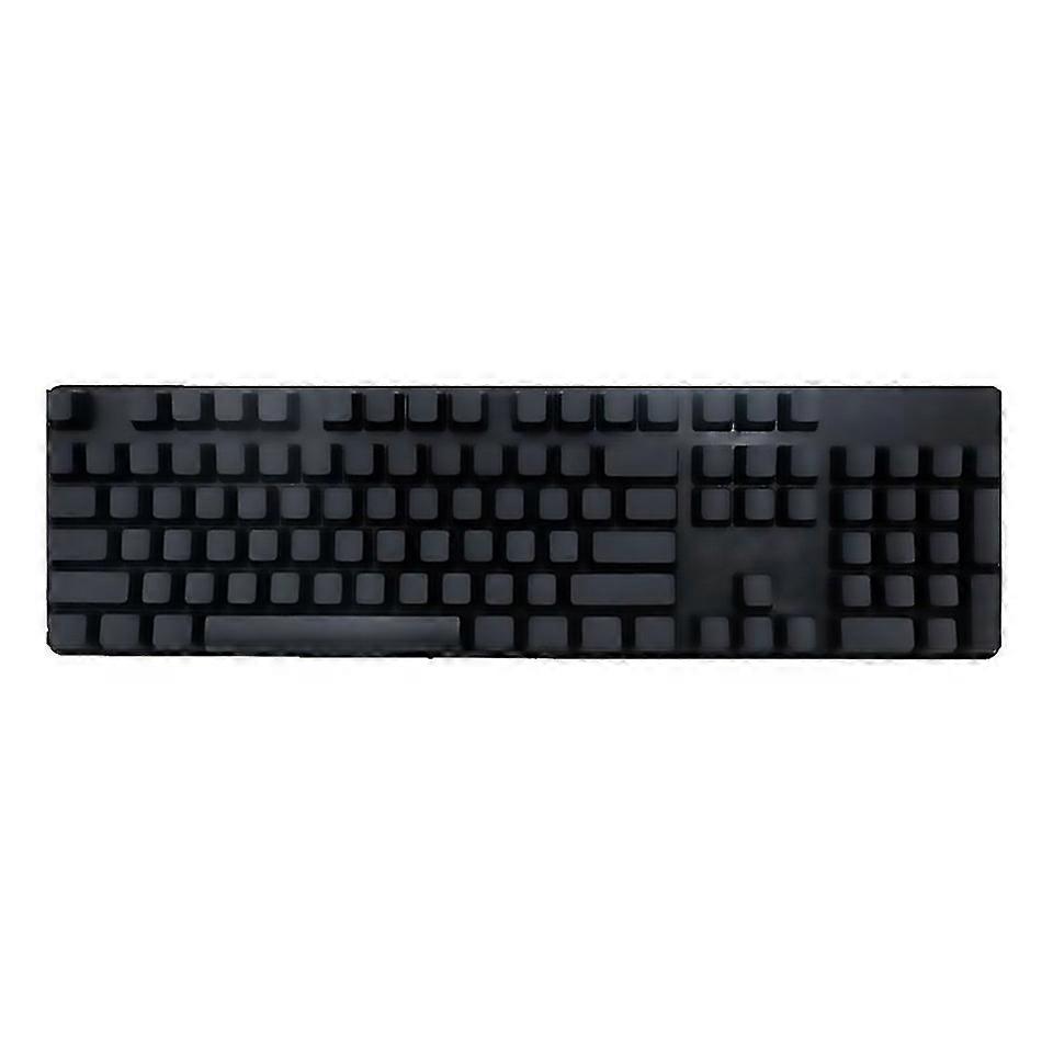 For Mechanical Keyboard Laser Pbt Keycap Titanium Side Words Black
